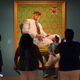 Selfie altar at the National Gallery of Art
